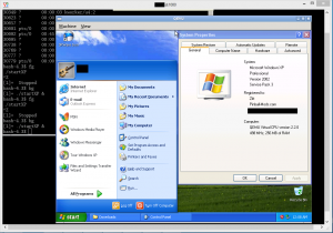 Windows XP SP3 running on Intel Edison