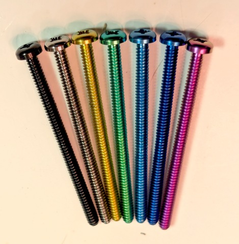 6-32 Machine Screw - Anodized